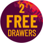2 FREE Drawers 